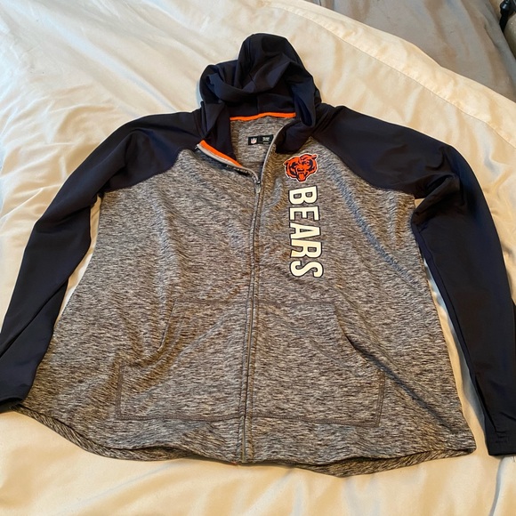 Chicago Bears women zip hoodie szL - Picture 1 of 5